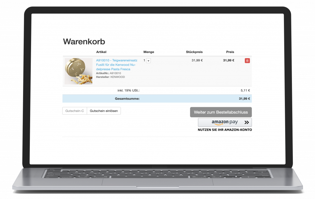 Beispiel eines A/B-Tests: Ändern der Buttonfarbe im Checkout-Prozess